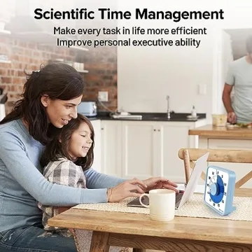 Secura Eco-Friendly Visual Timer No Batteries Needed