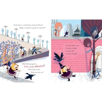 The Little Witch Who Lost Her Broom!