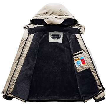 SUOKENI Women's Waterproof Winter Ski Coat for Snow