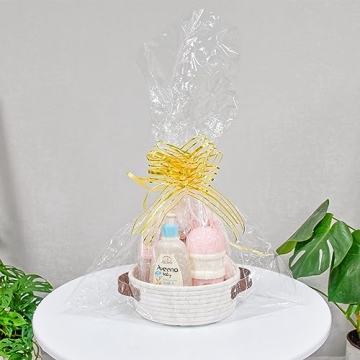 Cute Mini Cotton Rope Storage Basket for Home