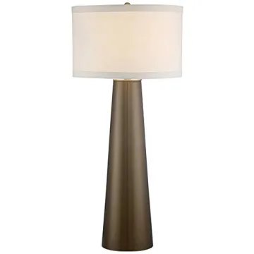 Possini Euro Design Modern Table Lamp 36" Tall Glass