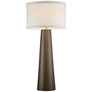 Possini Euro Design Modern Table Lamp 36" Tall Glass