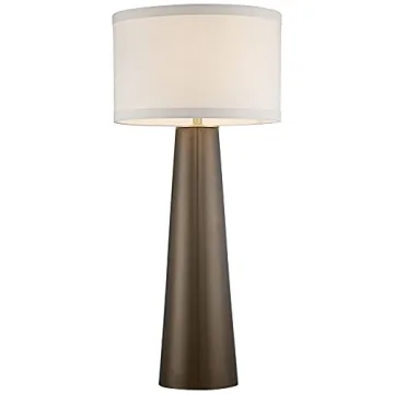 Possini Euro Design Modern Table Lamp 36" Tall Glass