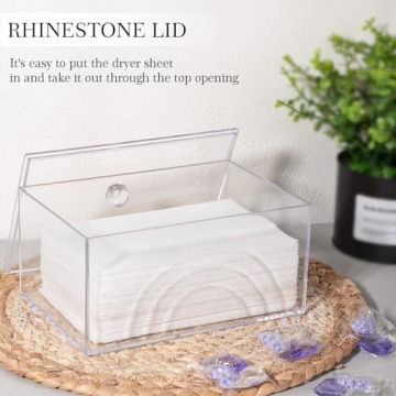 Stylish Zoocatia Dryer Sheet Holder - Perfect Laundry Organizer