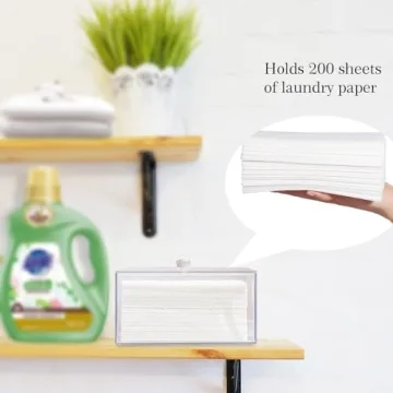 Stylish Zoocatia Dryer Sheet Holder - Perfect Laundry Organizer