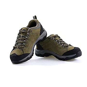 HIWALK Men’s Hiking Waterproof Comfort Shoes Mid Ankle Mountaineering Breathable Lightweight Climb...