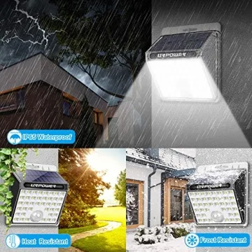 URPOWER Solar Motion Sensor Security Lights 40 LED