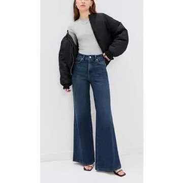 Good American Palazzo Jeans: Stylish & Comfortable Fit