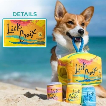 LickCroix Grrriety Pack Plush Dog Toy for All Breeds