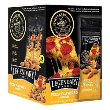 Keto Friendly Legendary Foods Pizza Flavored Almonds 1.25oz