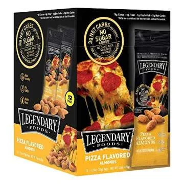 Keto Friendly Legendary Foods Pizza Flavored Almonds 1.25oz