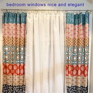 LLPJS 40 Pack Metal Curtain Rings with Clips, Curtain Clip Rings Hooks for Hanging Drapery Drapes Bows, Curtain Rod Rings 1.5 inch Interior Diameter, Matte Silver