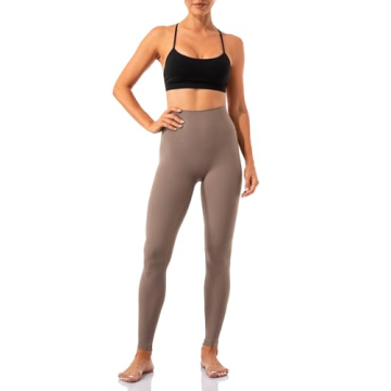 Ukaste Women's High-Rise Yoga Leggings - Soft Stretch Activewear