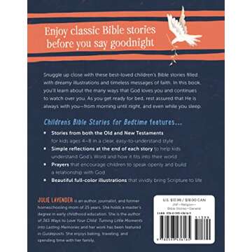 Childrens Bible Stories for Bedtime (Fully Illustrated): To Grow in Faith & Love