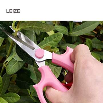 Leize Flower Scissors - Premium Floral Shears for Pruning