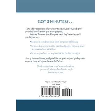 3-Minute Prayers for Men (3-Minute Devotions)