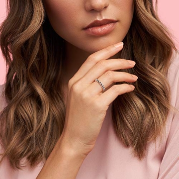 Pandora Band of Hearts Ring in Silver - Size 7 Gift Box