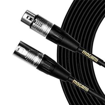 Mogami Core Plus 15FT XLR Microphone Cable for Pros