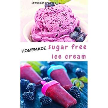 HOMEMADE Sugar Free Ice Cream: Delightful Desserts for Healthy Living