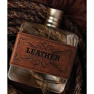 Tru Western Leather #1 Private Reserve Men's Cologne, 3.4 fl oz (100 ml) - Masculine, Woodsy, Leathery