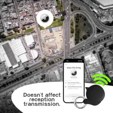 ELETIUO 4 Pack Airtag Holder Compatible with AirTag,Silicone Waterproof Drop Shockproof Protective Air Tag Case with Keychain,Scratch Resistant for Pet Tracking,Kids,Bags,Keys,Luggage,Black