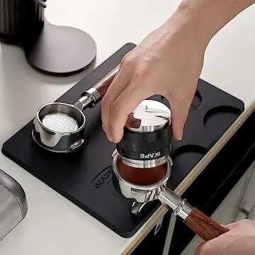 IKAPE Coffee Mat: Essential Espresso Tamping Station