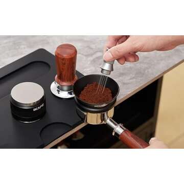 IKAPE Coffee Mat: Essential Espresso Tamping Station