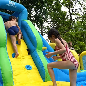 BOUNTECH Inflatable Water Slide for Backyard Summer Fun