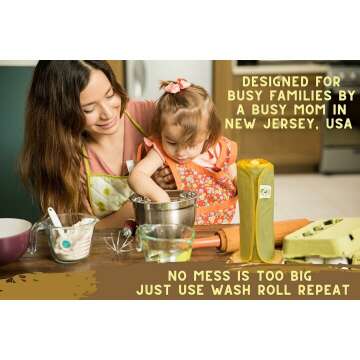 Eco Friendly Reusable Paper Towels Roll - 29 Pack