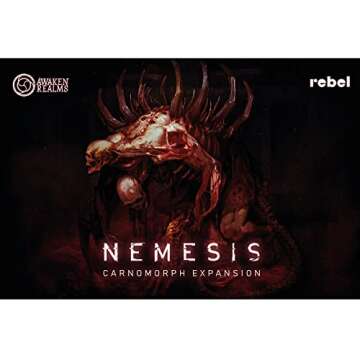 Nemesis Carnomorph Board Game EXPANSION - New Alien Race with Unique Mechanics!