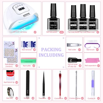 Transform Your Nails with JODSONE Gel Nail Polish Kit