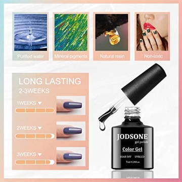 Transform Your Nails with JODSONE Gel Nail Polish Kit