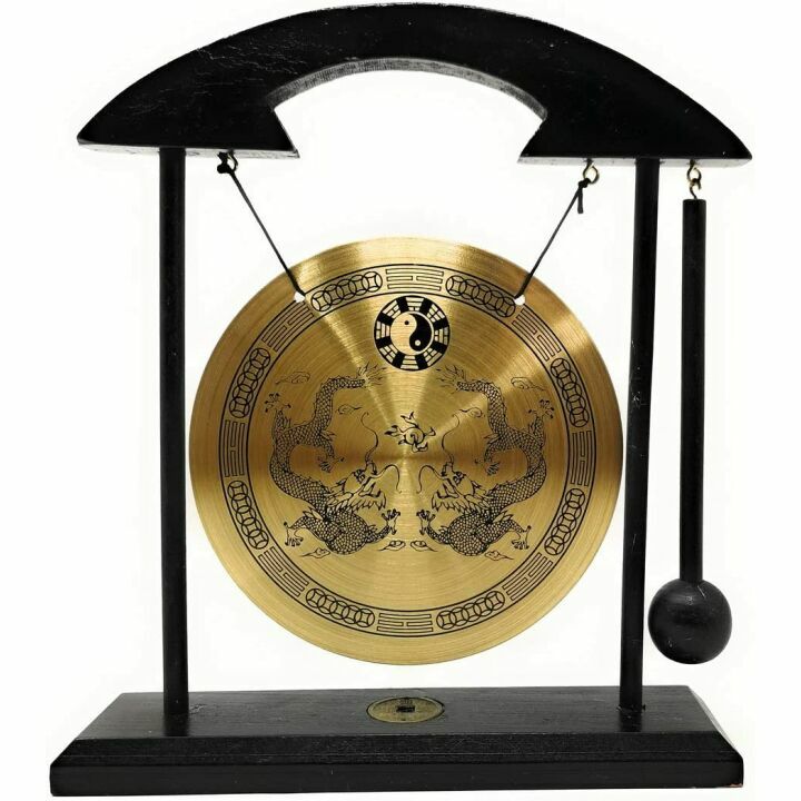 Feng Shui Desktop Gong for Home Office Decor
