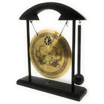 Feng Shui Desktop Gong for Home Office Decor