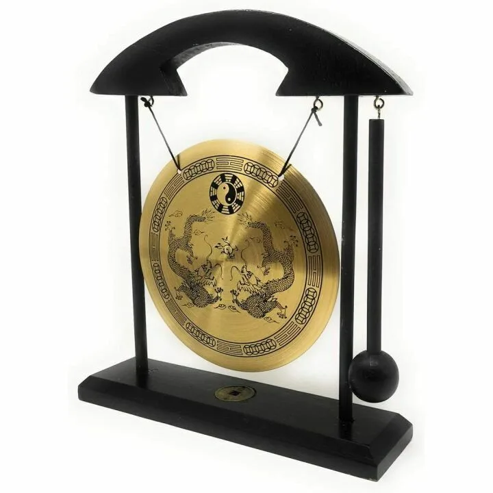 Feng Shui Desktop Gong for Home Office Decor