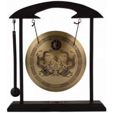 Feng Shui Desktop Gong for Home Office Decor