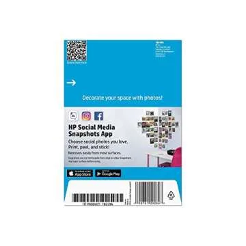 HP Photo Paper for Sticky Backed Social Media Prints