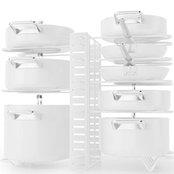 G-TING Pot Rack Organizers: Customizable & Space-Saving