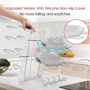 G-TING Pot Rack Organizers for Efficient Kitchen Storage
