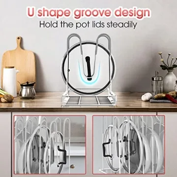 G-TING Pot Rack Organizers for Efficient Kitchen Storage
