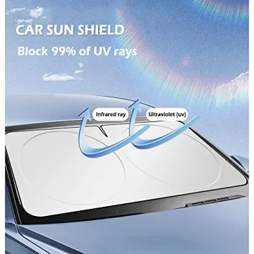 Premium Foldable Car Sunshade with UV Protection