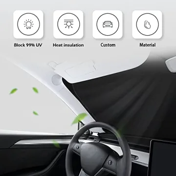 Premium Foldable Car Sunshade with UV Protection
