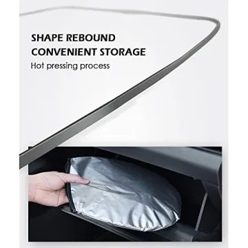 Premium Foldable Car Sunshade with UV Protection