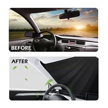 Premium Foldable Car Sunshade with UV Protection
