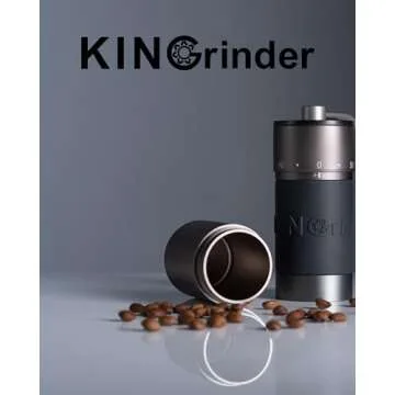 KINGrinder K6 Manual Coffee Grinder for All Brewing Styles