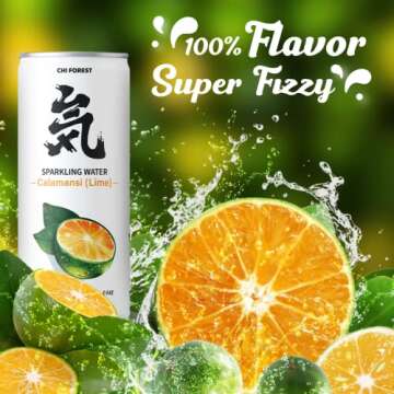 CHI FOREST Calamansi Lime Sparkling Water(11.15 oz* 24)