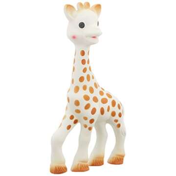 Sophie la girafe: Handcrafted Natural Rubber Teething Toy