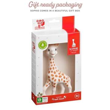 Sophie la girafe: Handcrafted Natural Rubber Teething Toy