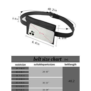 Chic Women Mini PU Leather Belt Waist Bag for Everyday Use