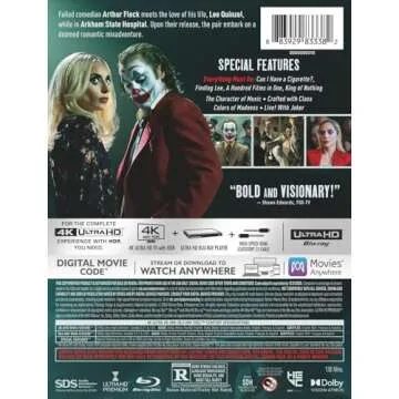 Joker: Folie A Deux (4K Ultra Steelbook + Blu-ray + Digital)